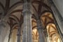 Itálie - Lazio - Pienza, Duomo, 1459-62, jde o gotický halový kostel, prosvětlený, podle rakouských vzorů