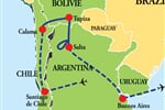 Chile - Bolívie - Argentina