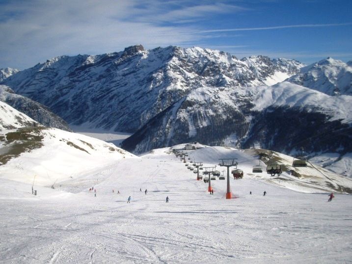 Livigno sjezdovka