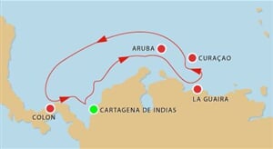 Plavba Karibikem 2011/12 (odjezd z Aruby) Antily a jižní Karibik na lodi Horizon**** AI