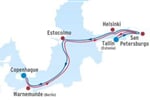 Metropole Baltu 2012 (odjezd z Tallinu) plavba na lodi Empress**** AI