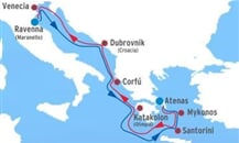 Benátský okruh 2012 (odjezd z Athén) - plavba na lodi Zenith**** AI