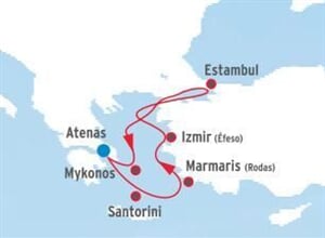 Řecké ostrovy a Turecko 2012 - plavba na lodi Zenith**** AI