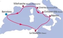Plavba Středomořím 2012 (z Barcelony) na lodi Sovereign **** AI
