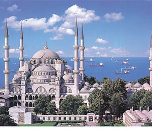 Istanbul - Modrá mešita