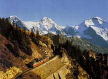 vcarsko - Bernsk Alpy