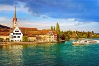 Bodamské jezero, ostrov Mainau a Německo-Rakousko-Švýcarské pomezí