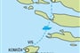 Mapa - Ostrov Vis