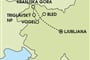 Mapa - Slovinsko Julské Alpy