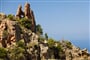 Calanche - západní pobřeží Korsiky
