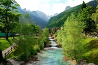 Jezero Molveno a NP Brenta