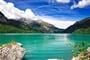 Itálie jezero Molveno