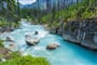 Kanada - NP Kootenay - Mramorový kaňon