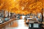 Podzimní Amsterdam shutterstock