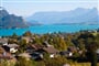 Rakousko - pohled na vesnici St.Gilgen