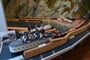 Maketa ledoborce Bajkal a model nádraží v muzeu krugobajkalky (Port Bajkal) - © Foto: Ivo Dokoupil, archiv CK Kudrna
