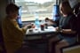 Snídaně ve vlaku - © Foto: Ivo Dokoupil, archiv CK Kudrna