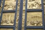 Itálie, Florencie - východní dveře baptisteria, odlité z jednoho kusu, 1424-52