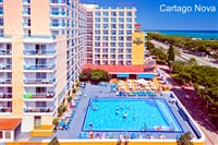 Malgrat de Mar - hotel Top Cartago Nova - bus