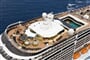 MSC Splendida, aerial view of MSC Yacht Club