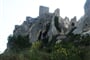 Francie - Provence - Le Baux, hrad ze 13.století, knížata z Baux