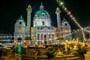 Rakousko Vídeň Karlskirche shutterstock_438313702
