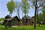 Litva - dřevěný kostel