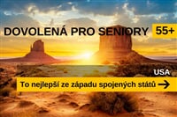 USA 55+ Velký okruh divokým západem