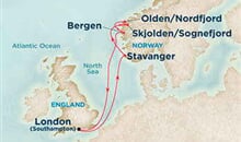 Crown Princess - Norské fjordy