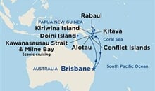 Sea Princess - Plavba z Austrálie na Papua Novou Guineu