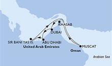 MSC Splendida - Arabské emiráty, Omán (Dubaj)