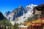 Itálie Mont Blanc, Courmayeur