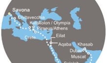 Costa Mediterranea - Itálie, Řecko, Jordánsko, Izrael, Omán, Arabské emiráty