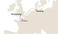 Queen Mary 2 - Plavba ze Southamptonu do Hamburku I