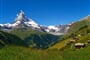 Švýcarsko - Saas Almagell a Matterhorn
