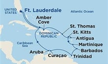 Caribbean Princess - Plavby východním a jižním Karibikem