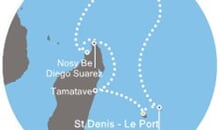 Costa Victoria - Réunion, Mauritius, Seychely, Madagaskar