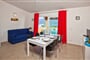 Obývací pokoj v apartmánu TRILO, Porto Rotondo, Sardinie, Itálie