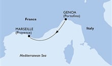 MSC Sinfonia - Itálie, Francie
