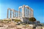 Řecko - mys Souion - Poseidonův chrám
