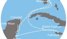 Costa Deliziosa - Florida (USA), Kajmanské ostrovy, Belize, Mexiko (Fort Lauderdale)