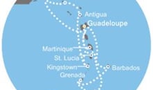 Costa Magica - Antily, Panenské ostrovy, Trinidad a Tobago