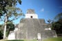 Guatemala - Tikal - chrám Velkého Jaguára, kolem 732, nahoře pohřební mohyla krále Jasaw Chan K'awiila, UNESCO