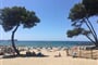 Mallorca - Paguera -  pláž u hotelu Beverly Playa
