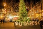 Maďarsko - Budapešť během Vánoc