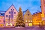 Německo - vánoční městečko Fussen