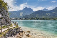 Na kole kolem Wolfgangsee