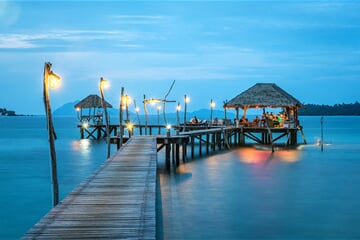 jetty, thailand, ocean