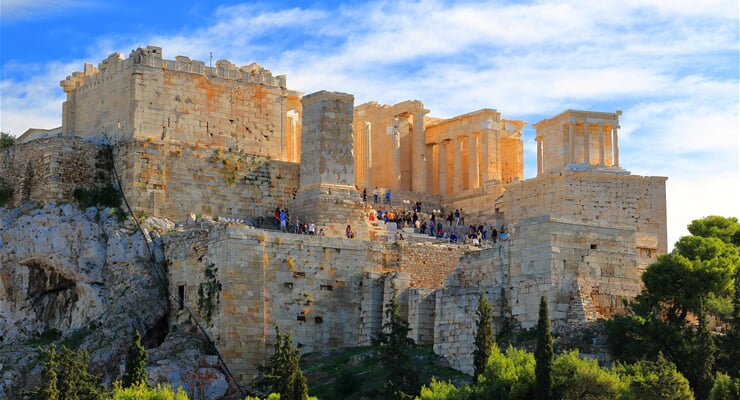 Athénská Akropolis, Řecko