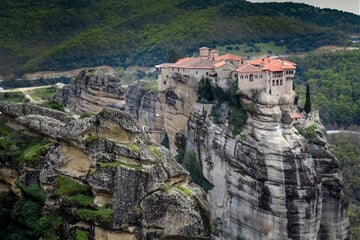 Řecký klášterní komplex Meteora